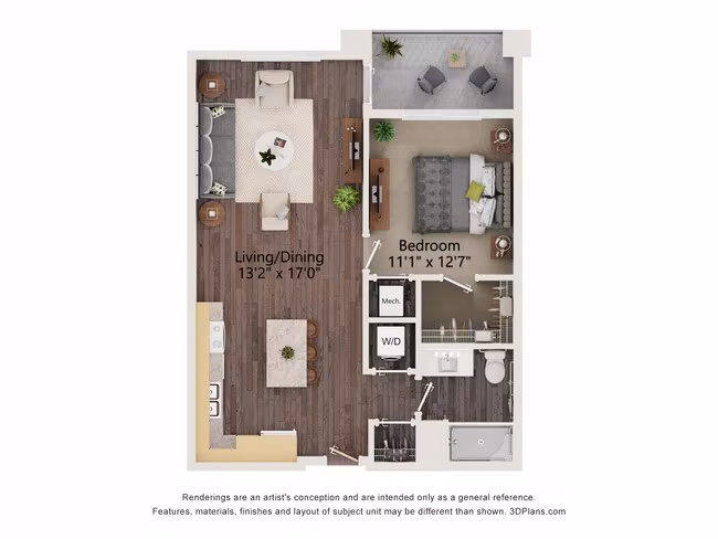 Unit 1406 1406 floor plan